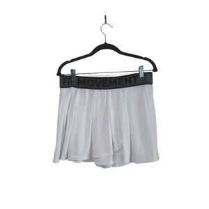 FP Movement By Free People Women's White and Black Skort Size L